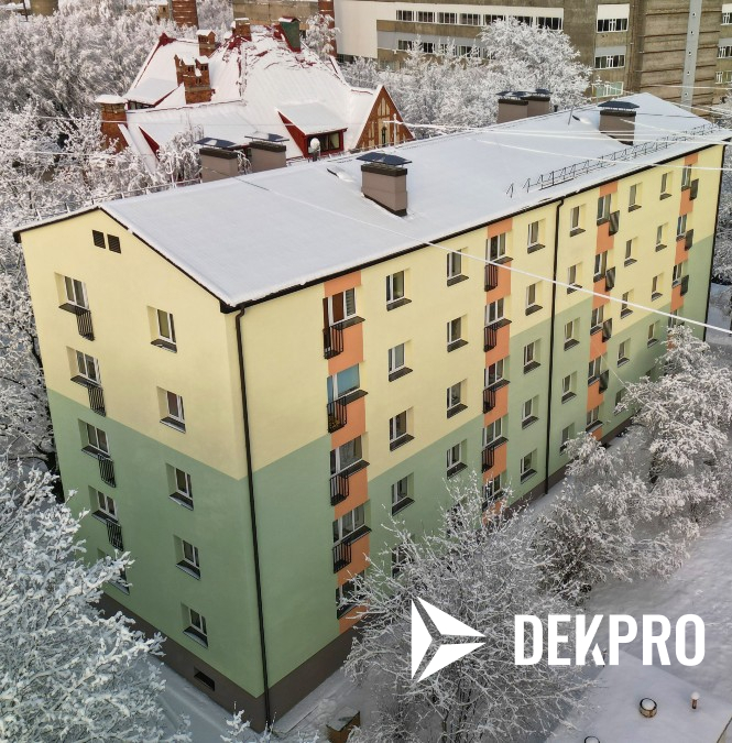 Ēku renovācija patversmes ielā