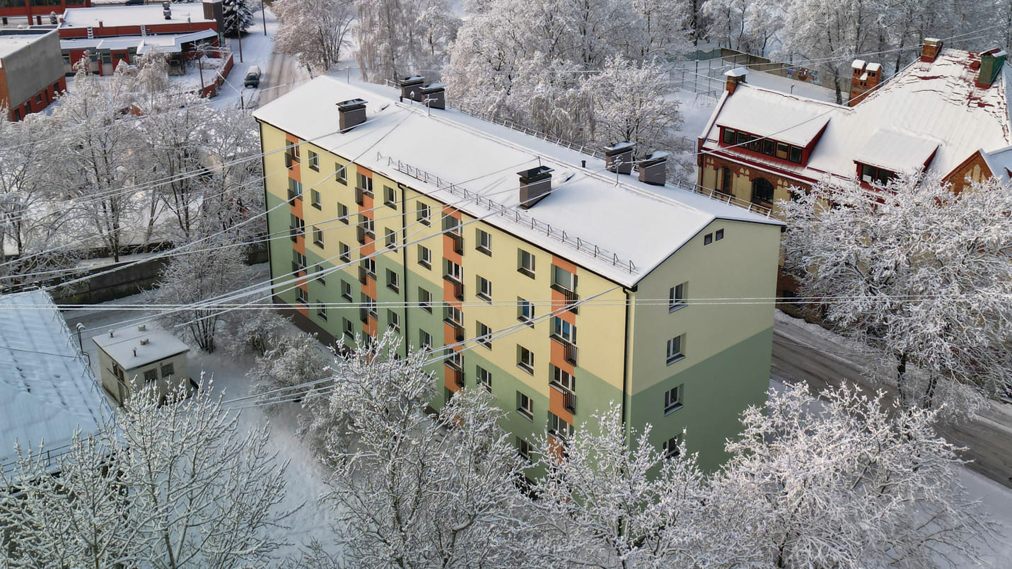 Pilna cikla Ēkas siltināšana